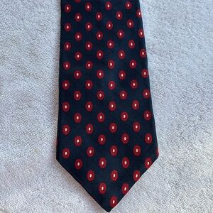 NWT Grant Thomas Classic Blue Red 100% Silk Men’s Neck Tie
